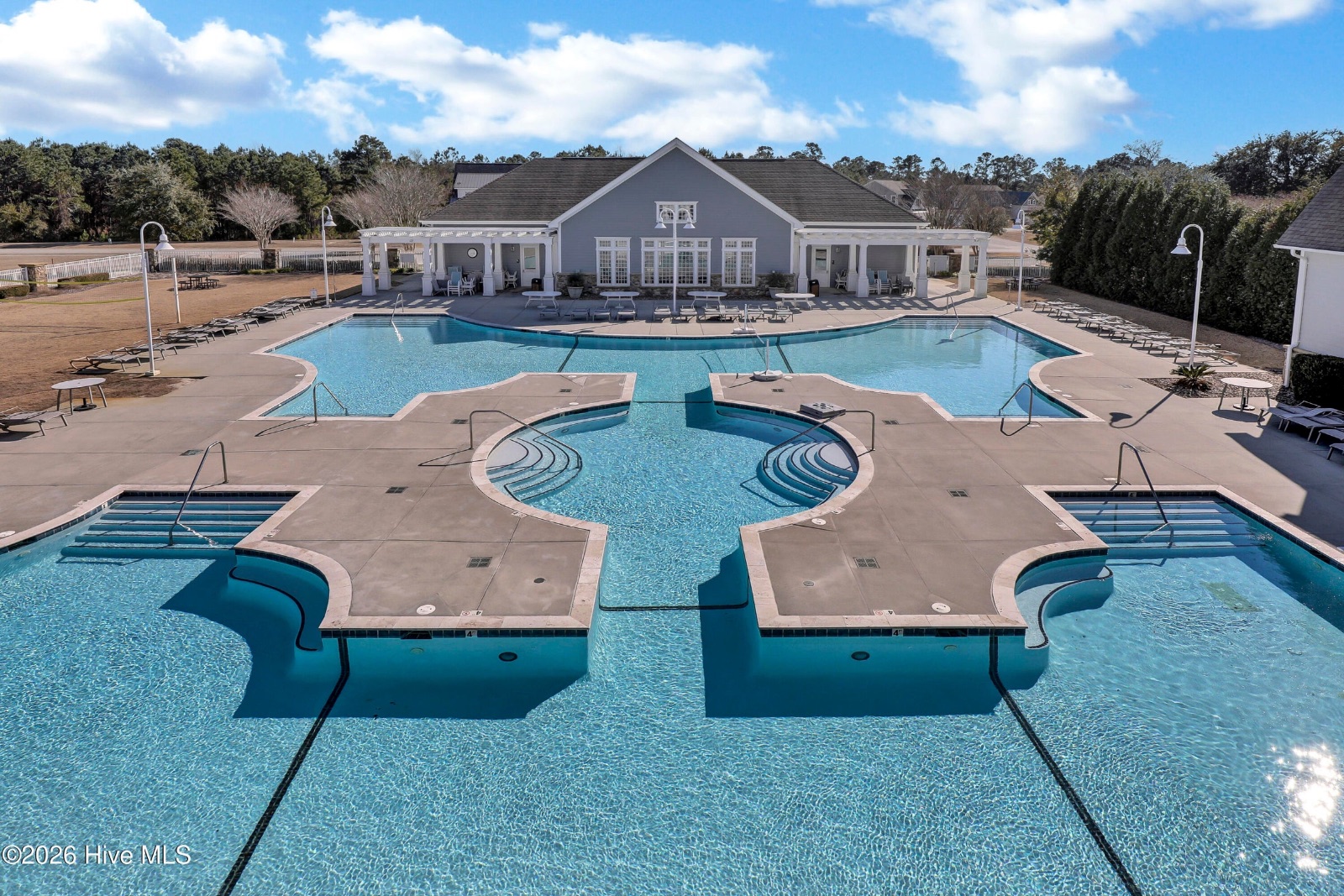 Resort-style pool